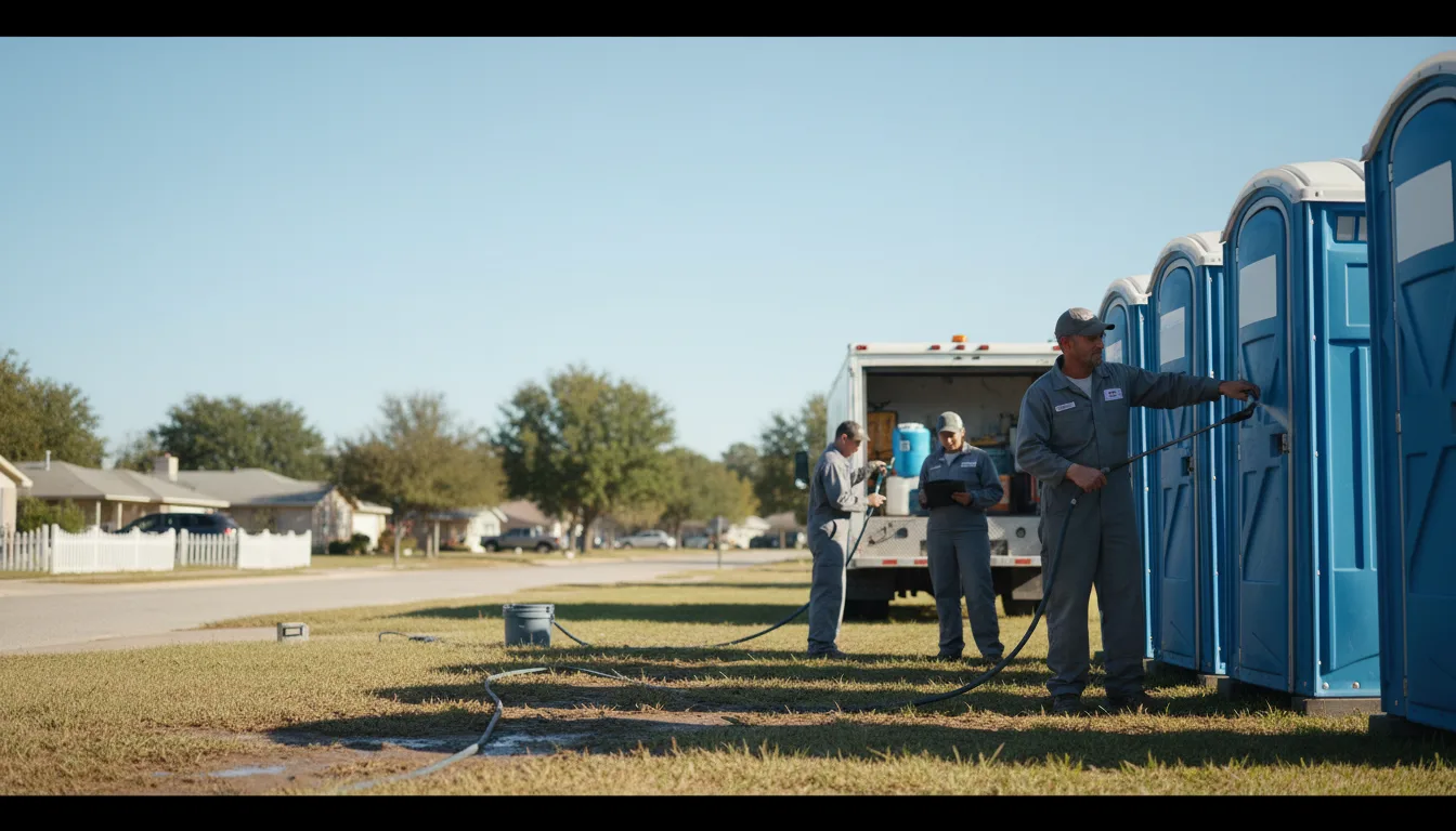Long-Term Portable Toilet Rental in Eureka, IL near me